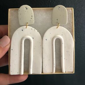 Modern Clay Earrings